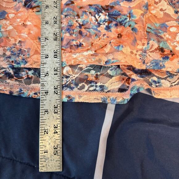 As U Wish Juniors Off Shoulder Floral Lace Dress M - Picture 8 of 8